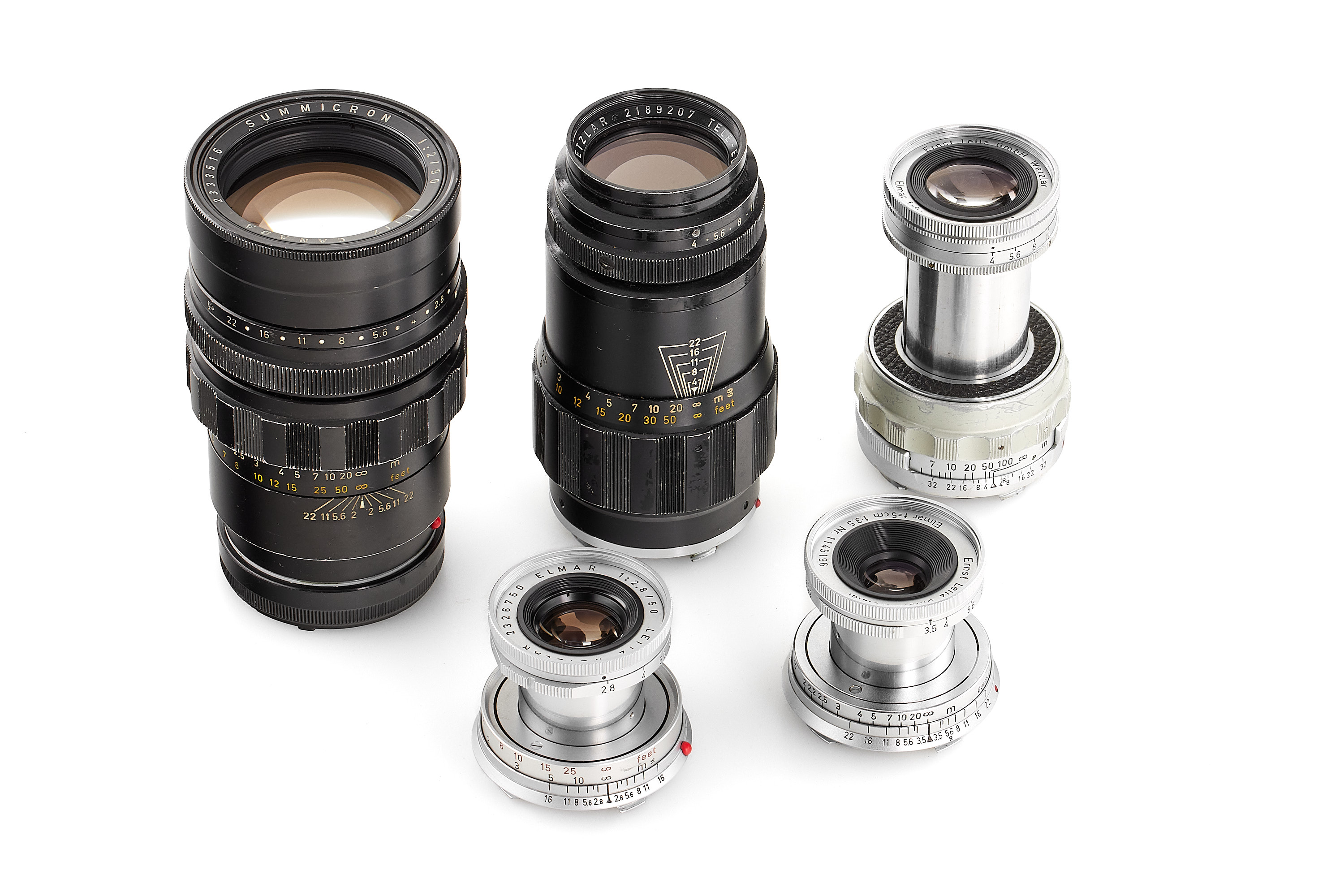 Leica M Lenses Set