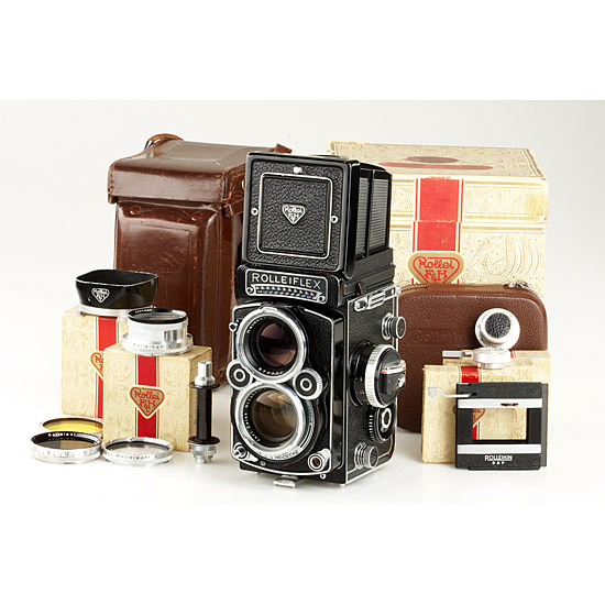 Rolleiflex  2.8F outfit