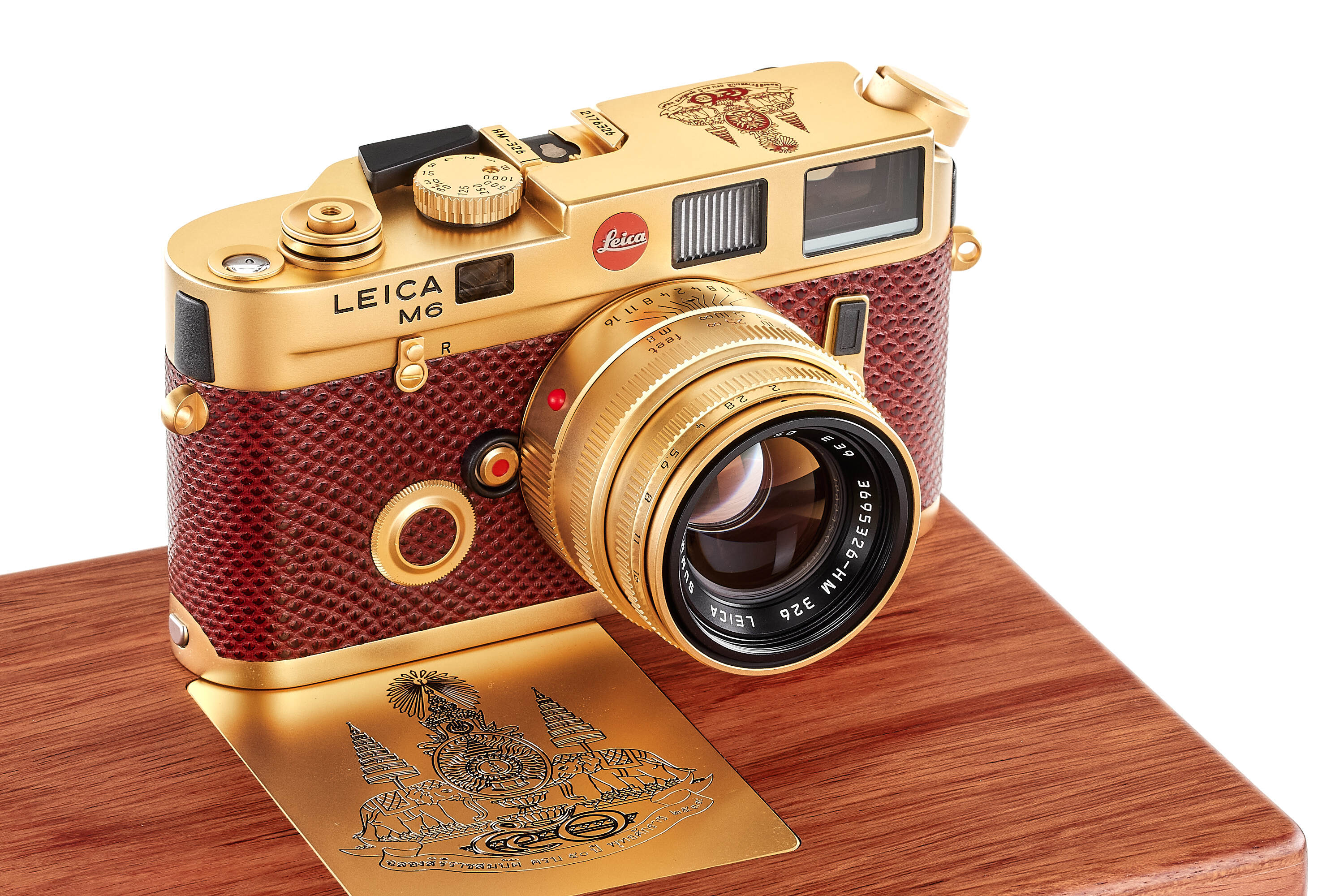 Leica M6 Gold 'King of Thailand' * Leica M6 Gold 'King of Thailand' *