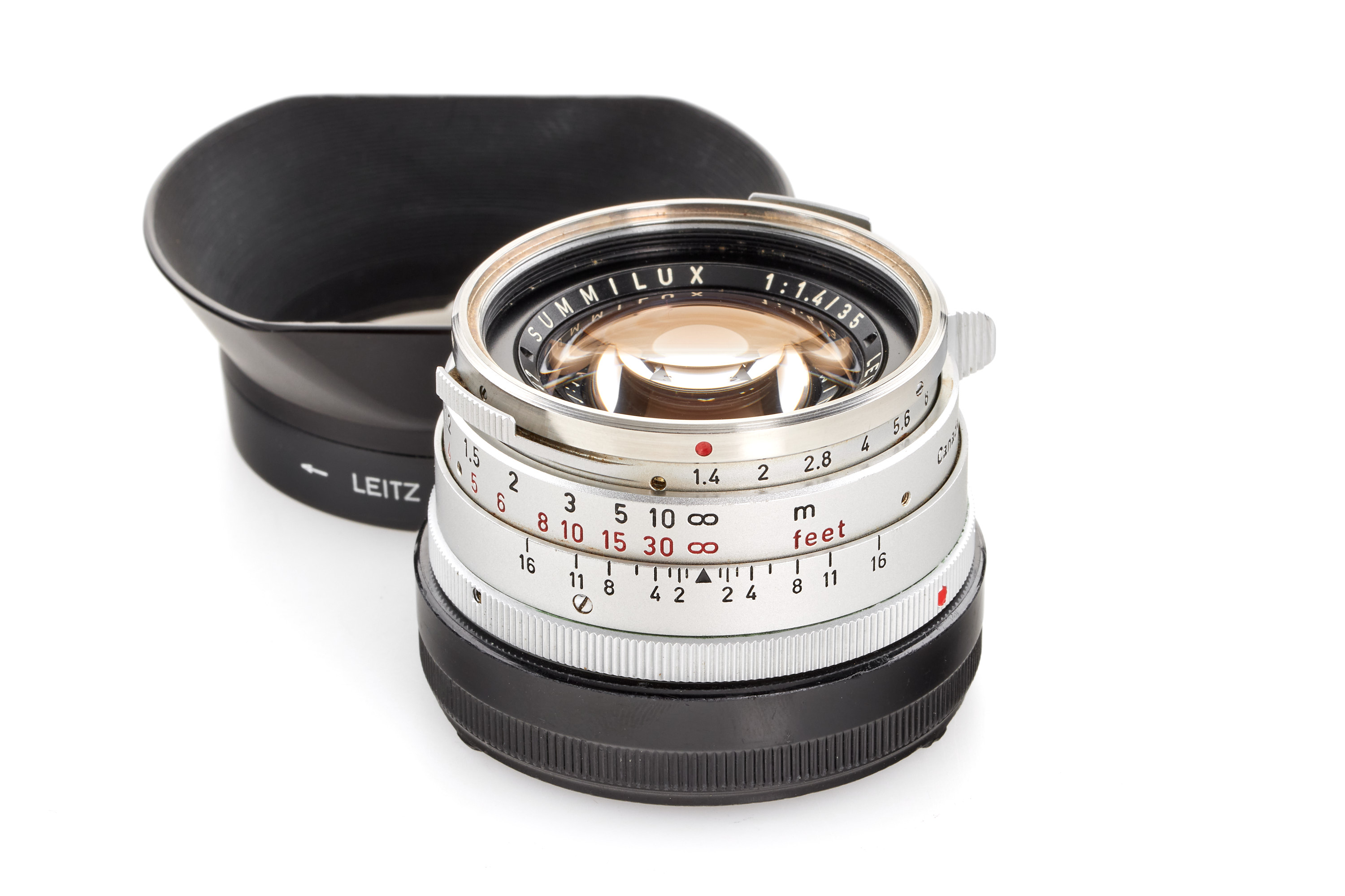 Summilux 1.4/35mm Steel Rim chrome
