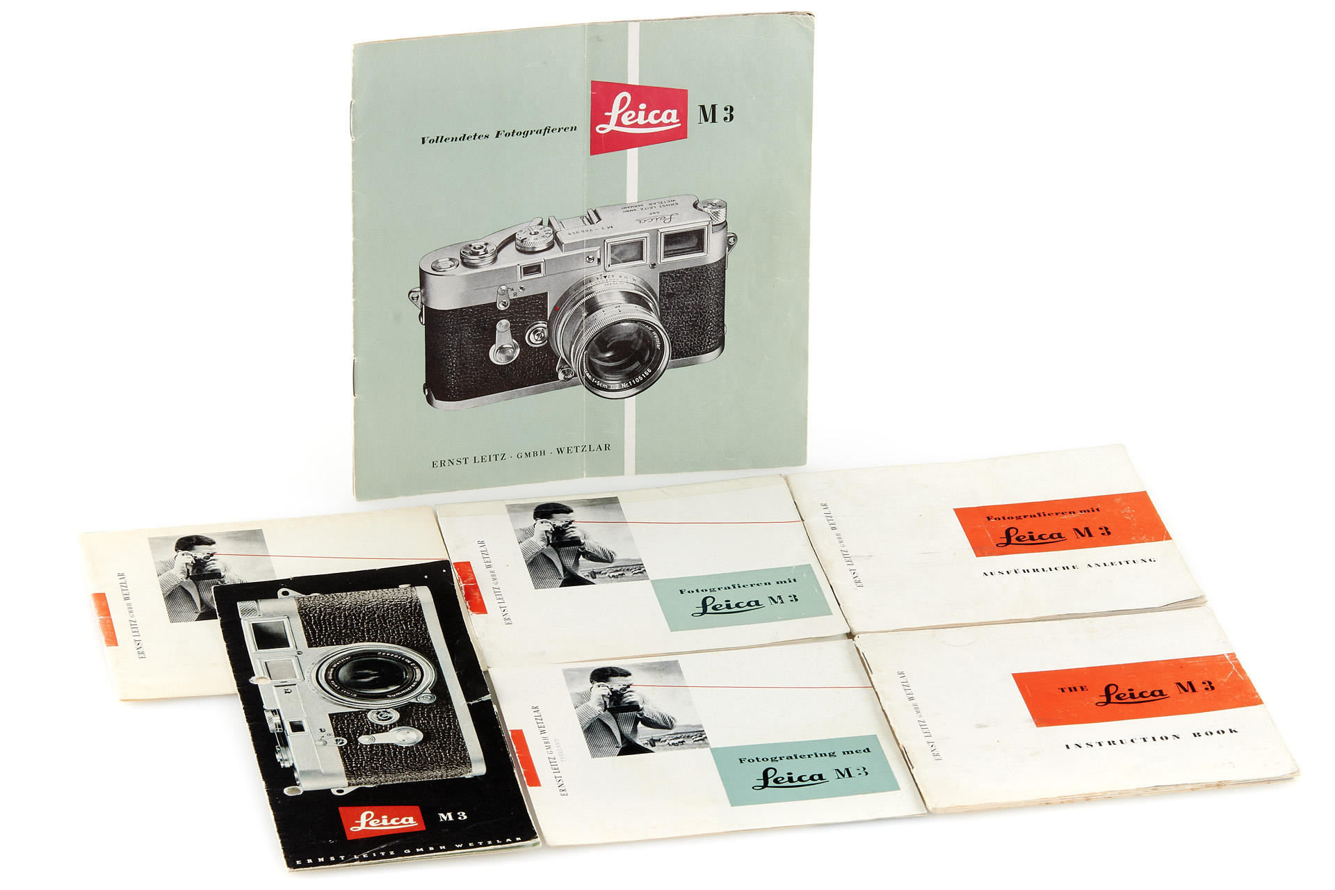 Leica M3 1954 Brochures and Instructions Leica M3 1954 Brochures and Instructions