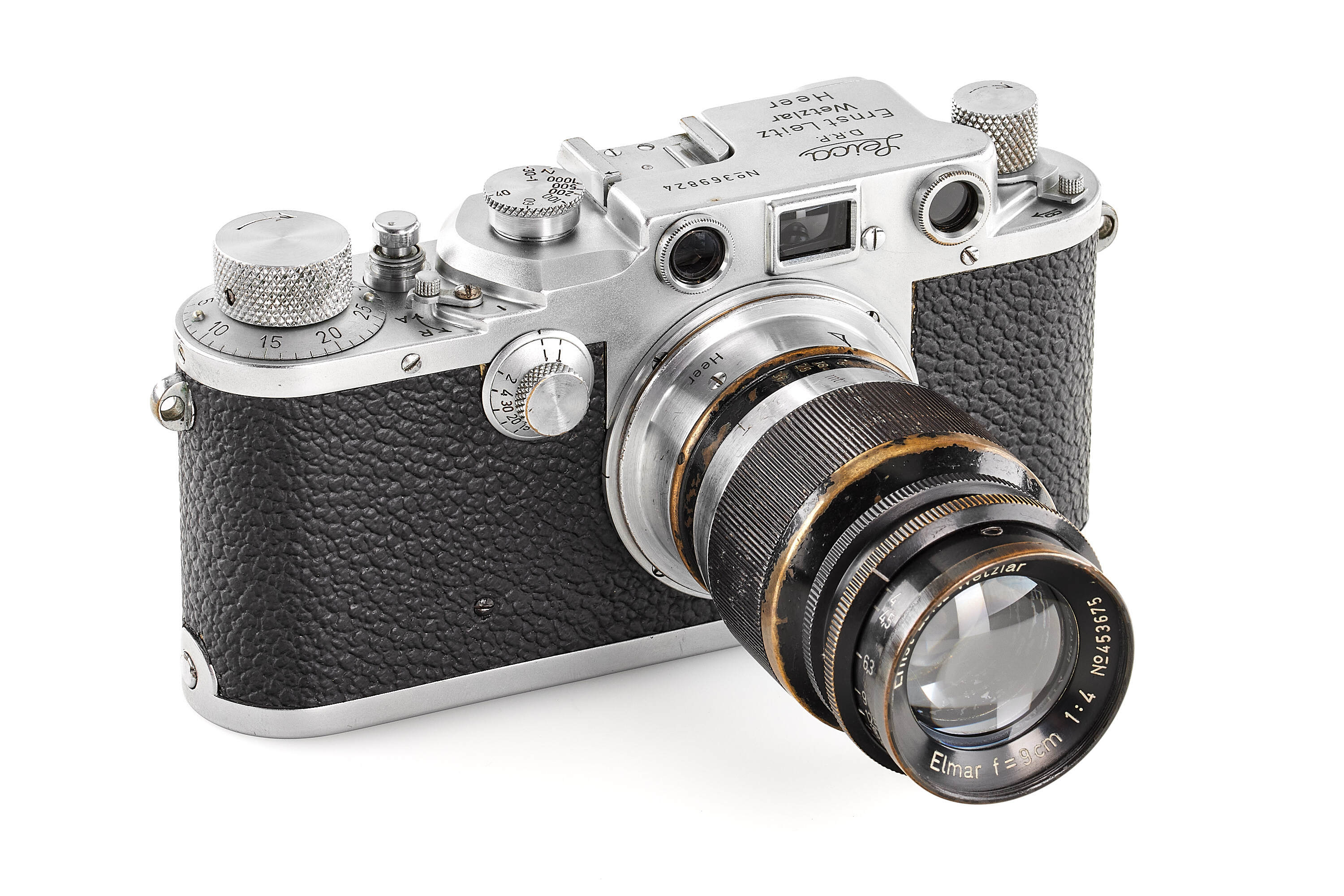 Leica IIIc chrome 'Heer'