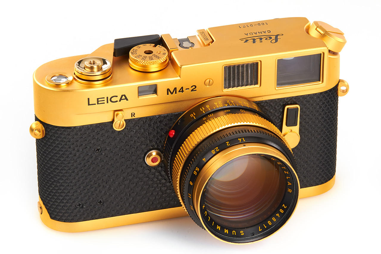 Leica M4-2 Gold 'Oskar Barnack'
