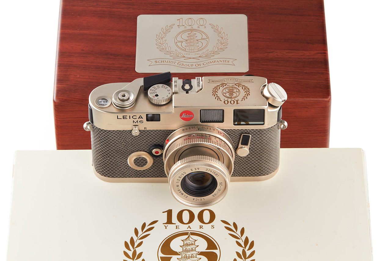 Leica M6 Platinum '100 Years Schmidt''
