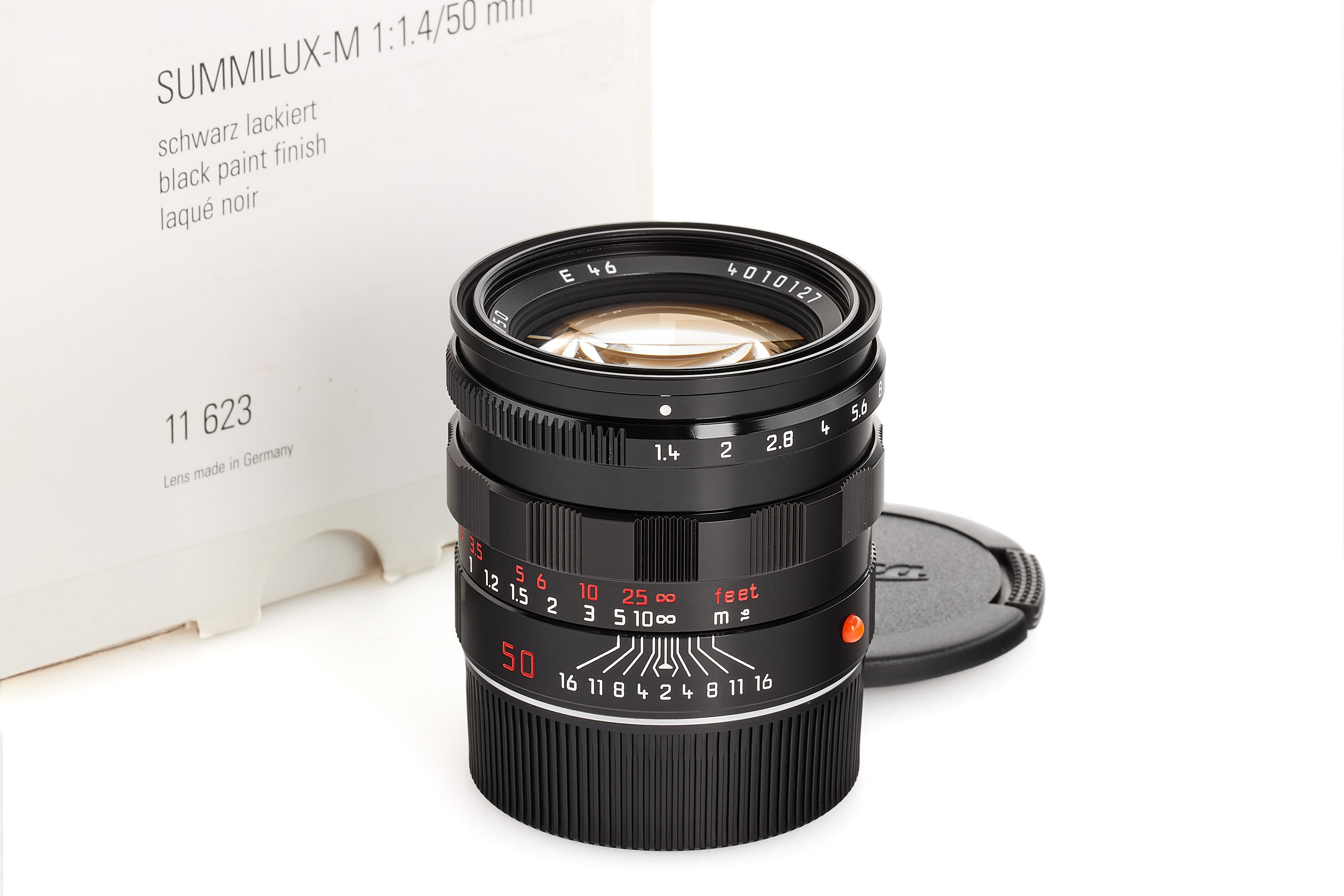 Summilux-M 1.4/50mm 11623 black paint Millennium *