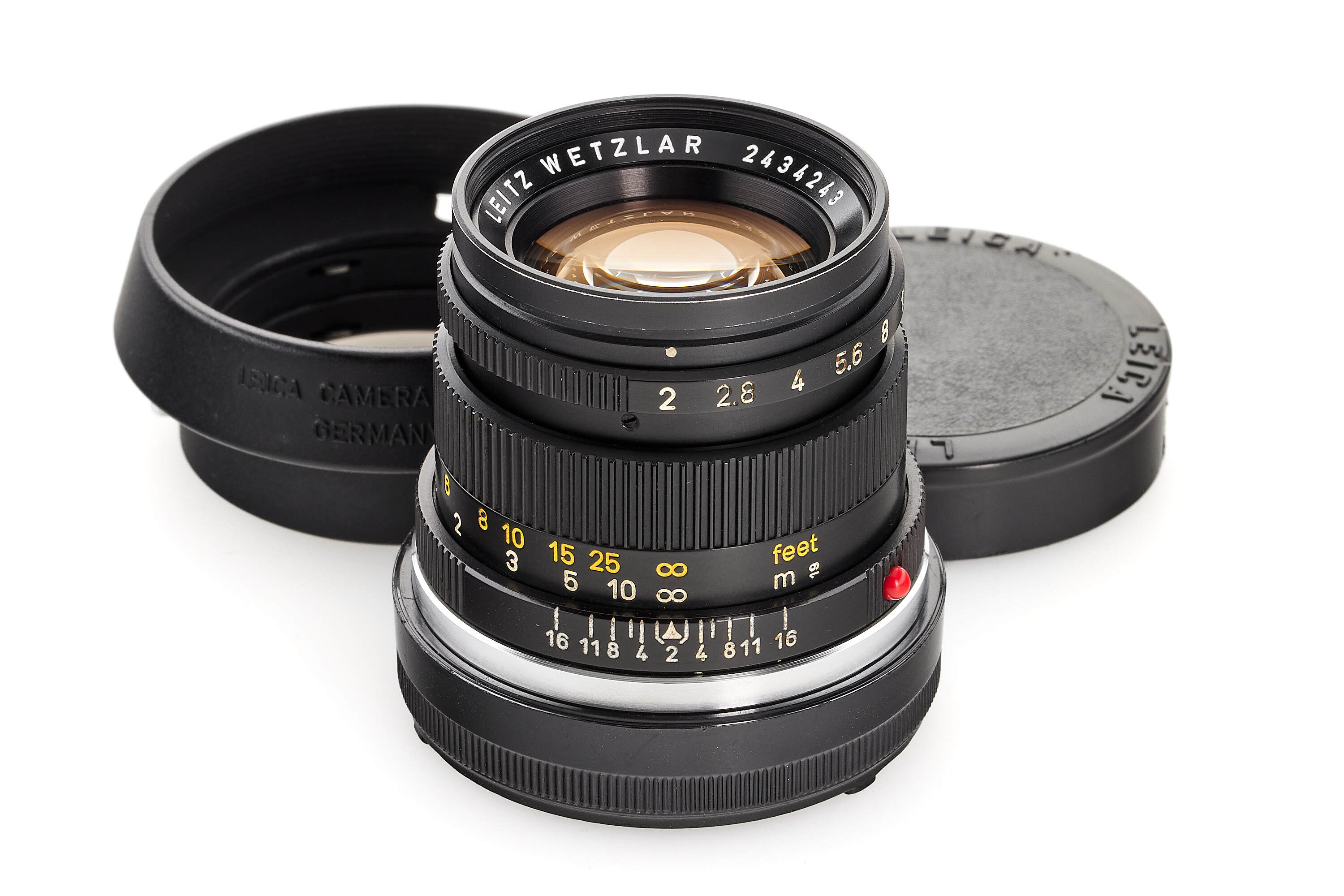 Summicron 2/50mm 11817 black paint * Summicron 2/50mm 11817 black paint *