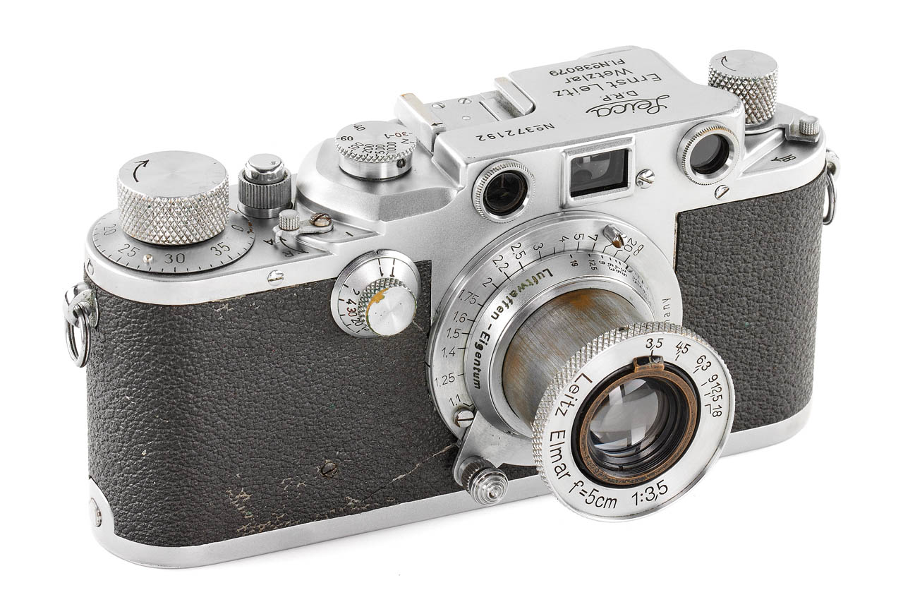 Leica IIIc chrome 'Luftwaffen-Eigentum'