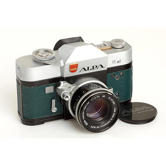 Alpa 11el chrome/green