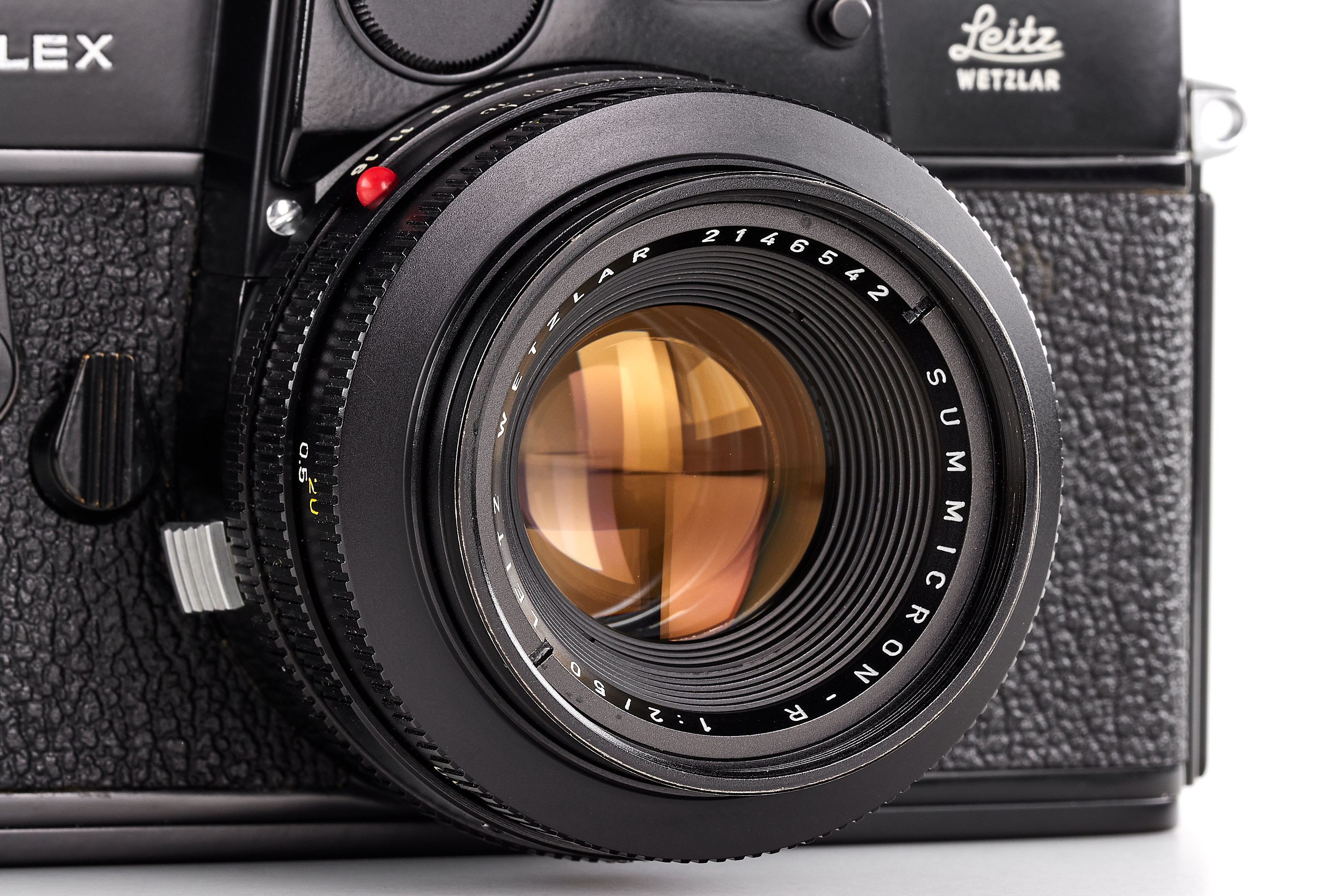 Leicaflex black paint