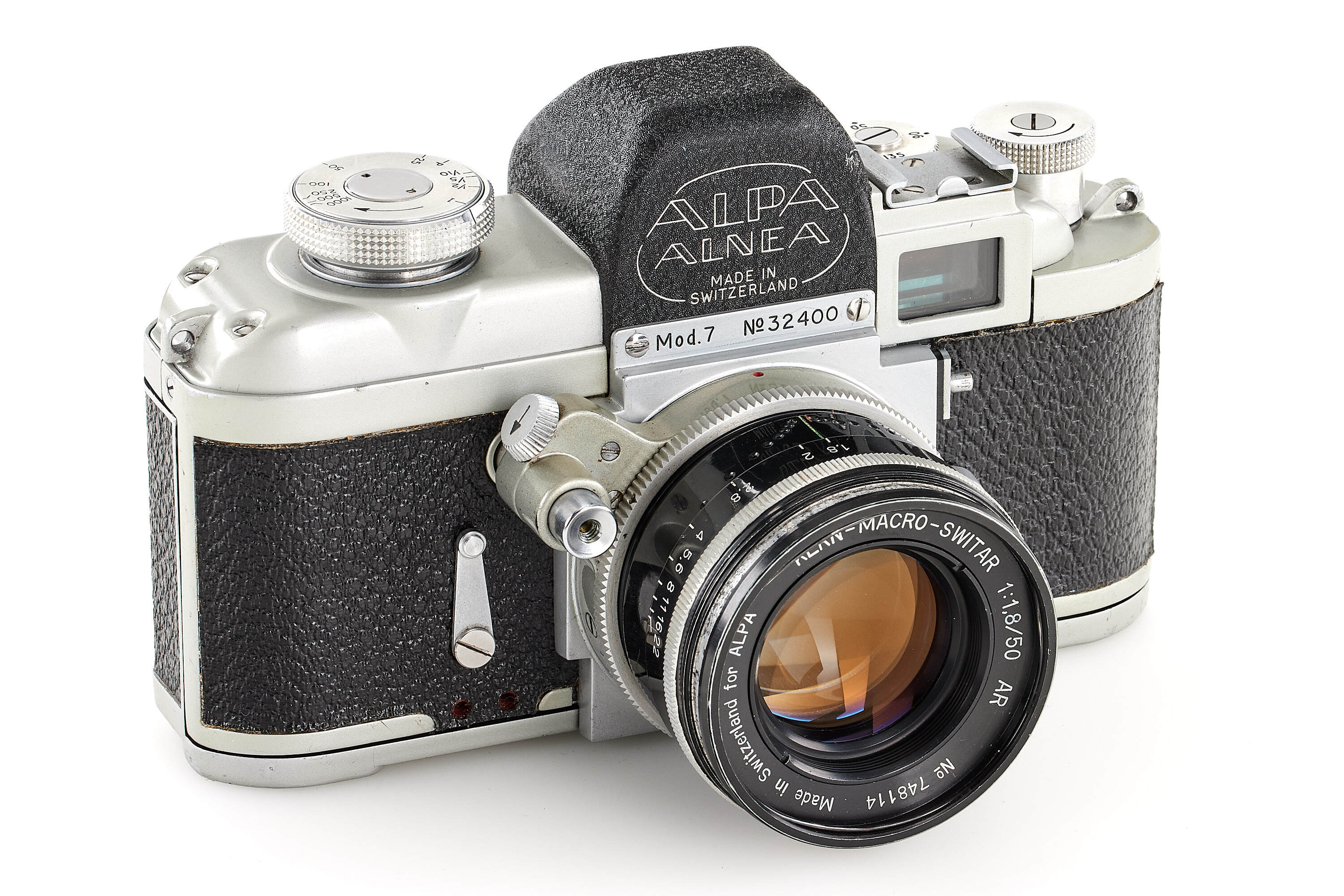 Alpa Alnea Mod. 7 with Macro-Switar 1.8/50mm Alpa Alnea Mod. 7 with Macro-Switar 1.8/50mm