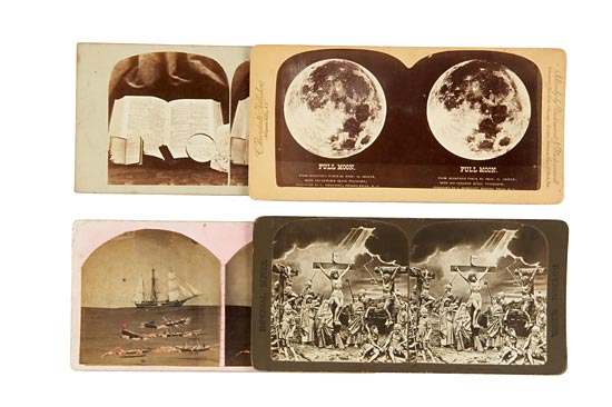 Approx. 180 Stereographs of People and Still-Lifes