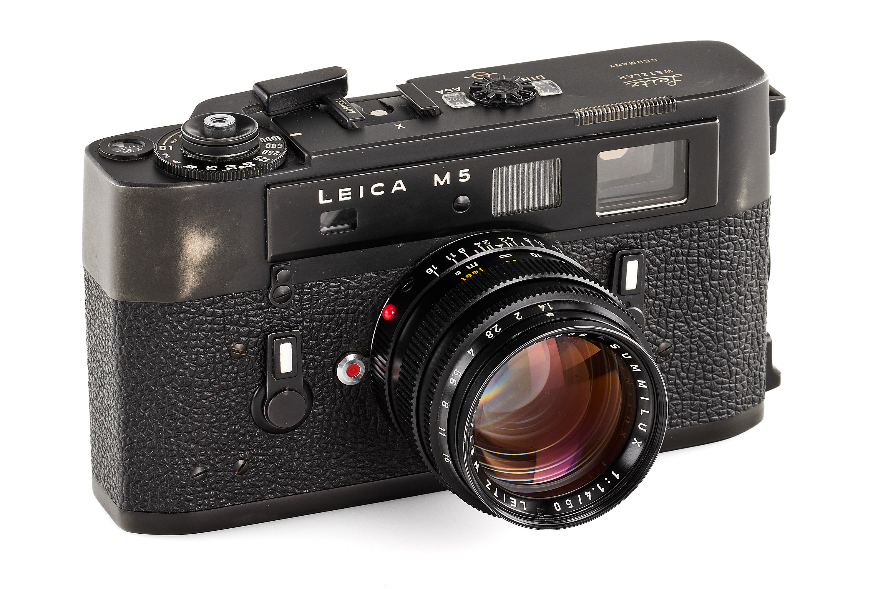 Leica M5 black with Summilux 1.4/50mm