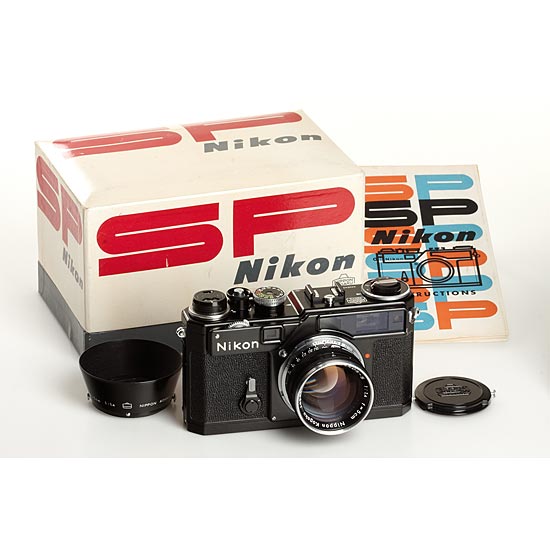 Nikon SP black paint