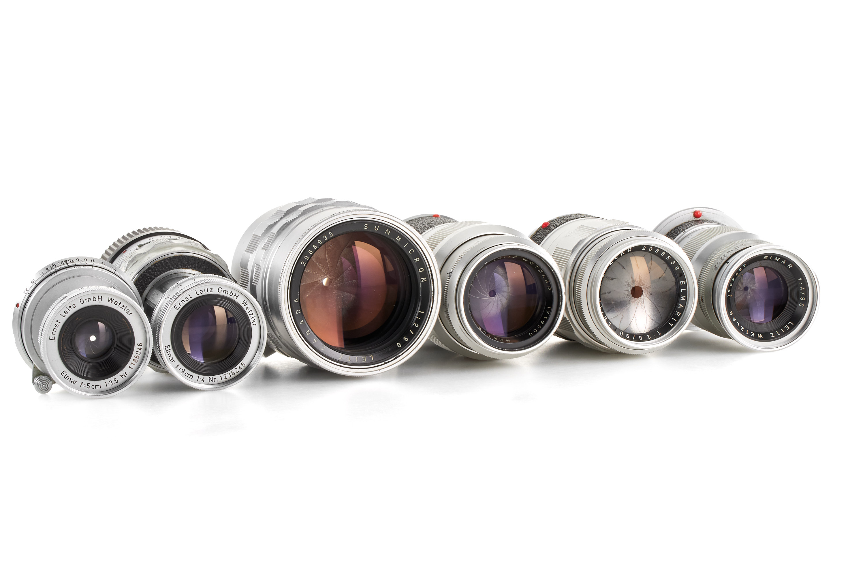 Leica-M Lenses Set
