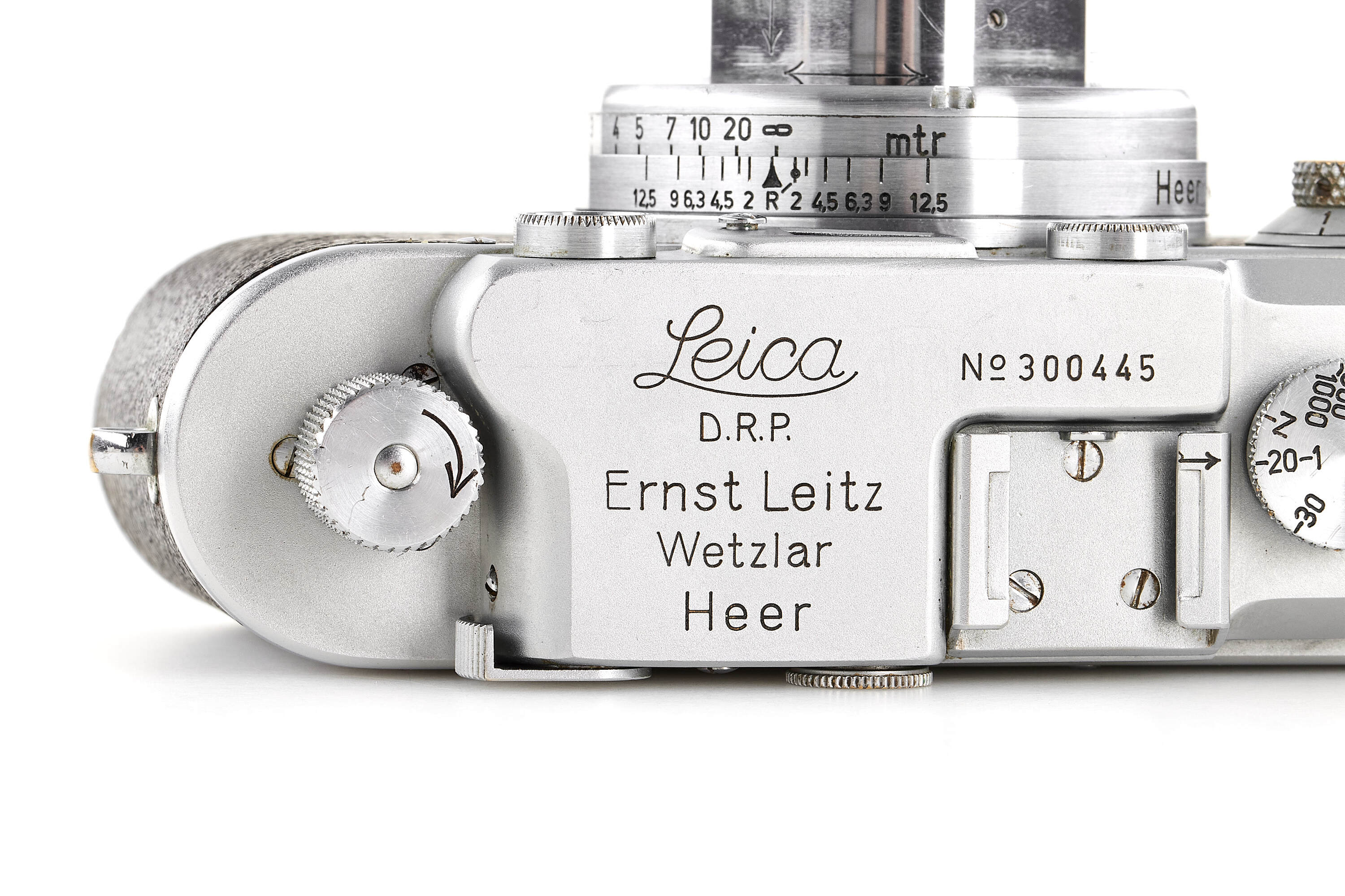Leica IIIa chrome 'Heer'