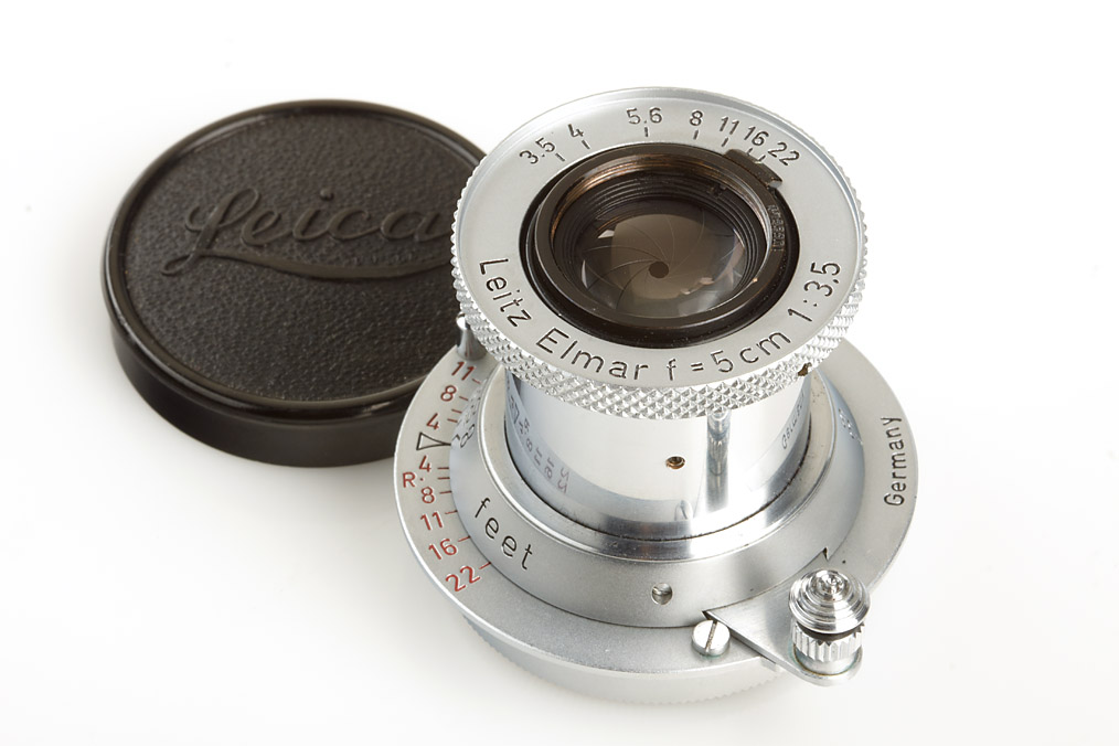 Elmar 3,5/5cm Rote Skala