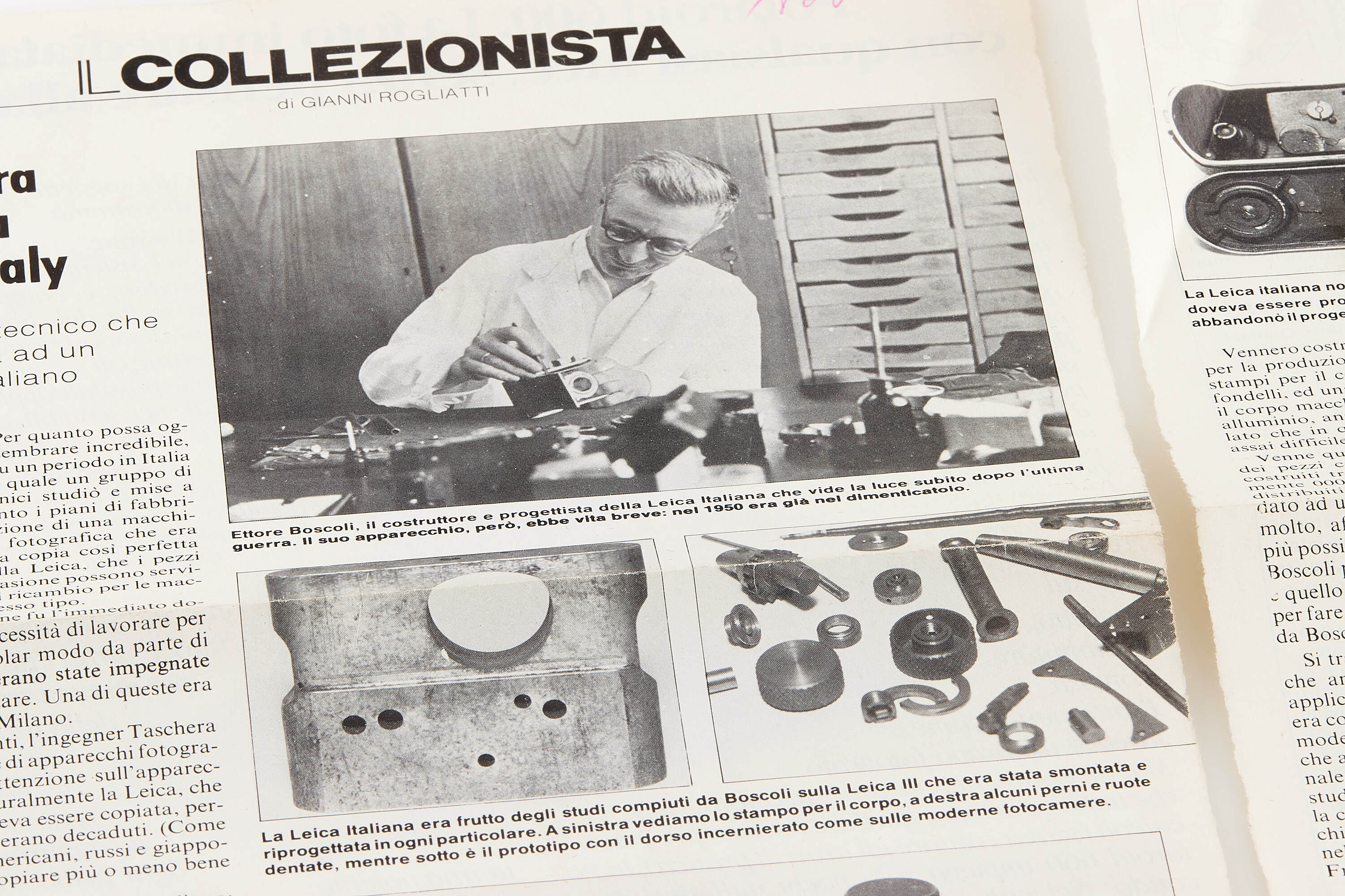 Effebi 'Italian Leica' Parts Exploded *