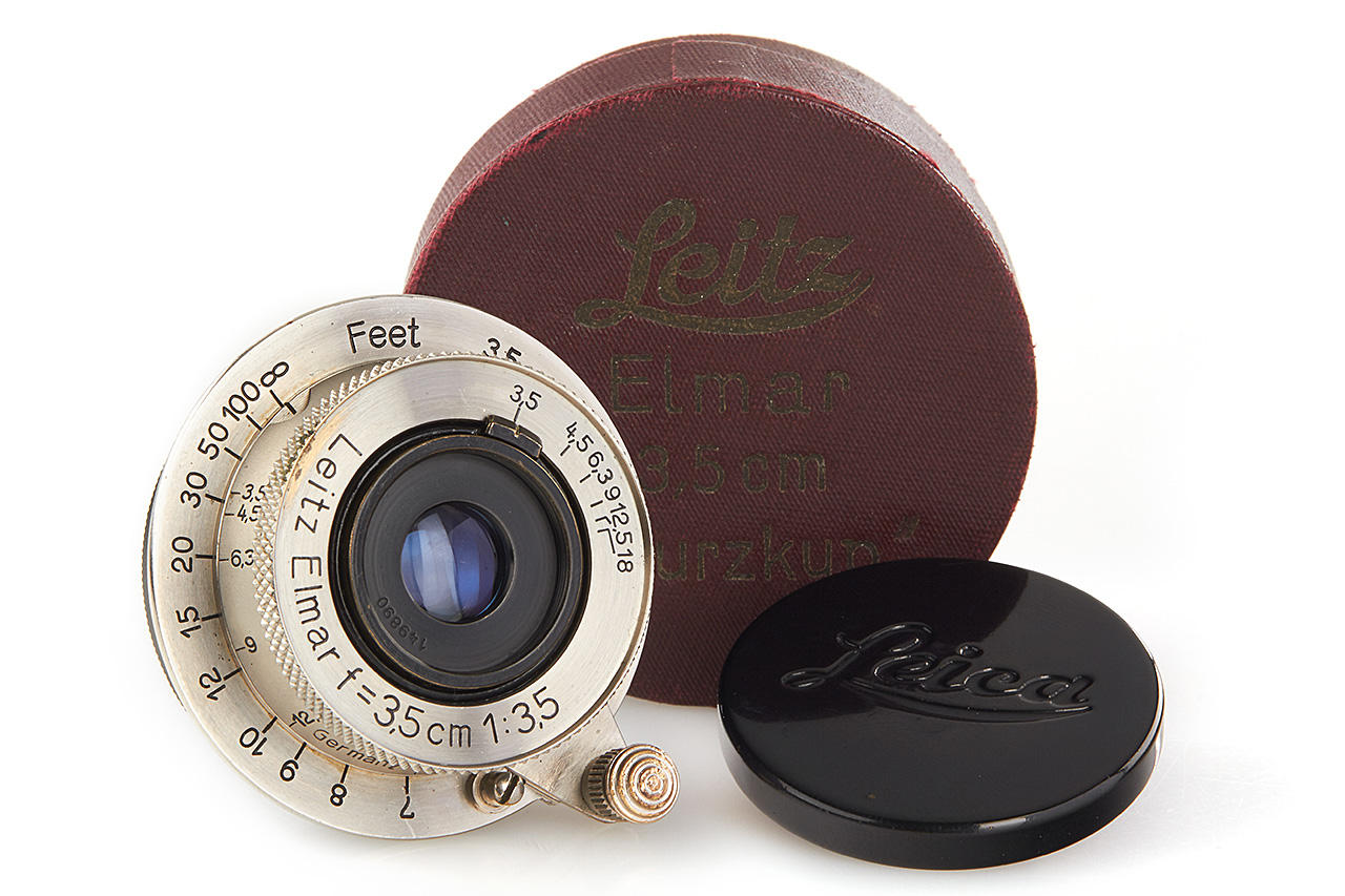 Elmar 3.5/3.5cm nickel