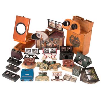 Stereo viewers  various makers (various)