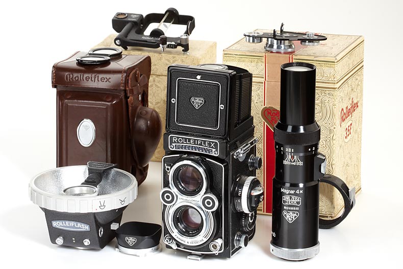 Rolleiflex  3.5 F outfit