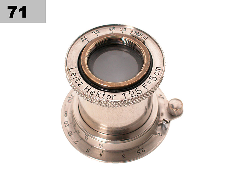 Hektor 2.5/5cm  nickel