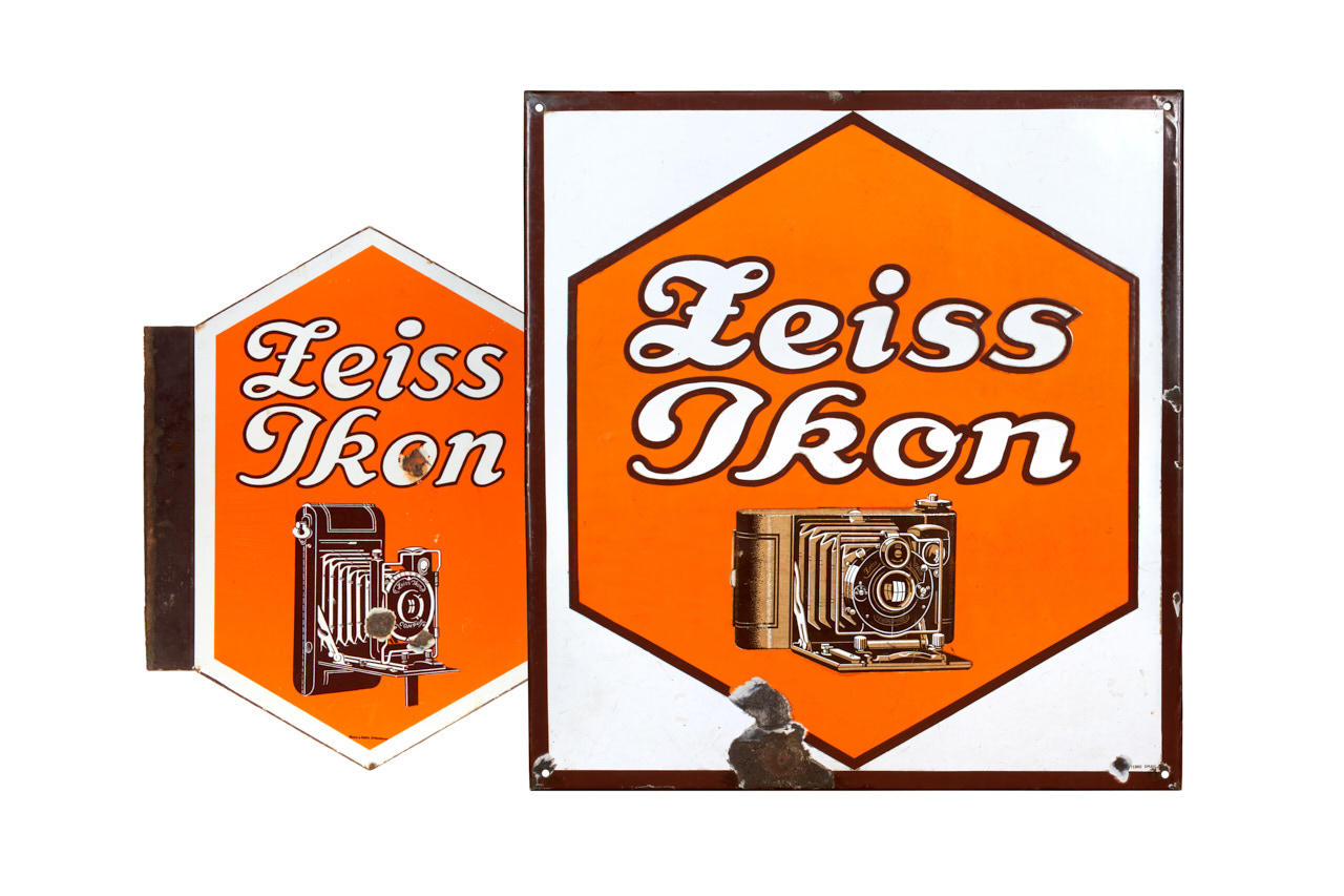 Zeiss Ikon Enamel Signs