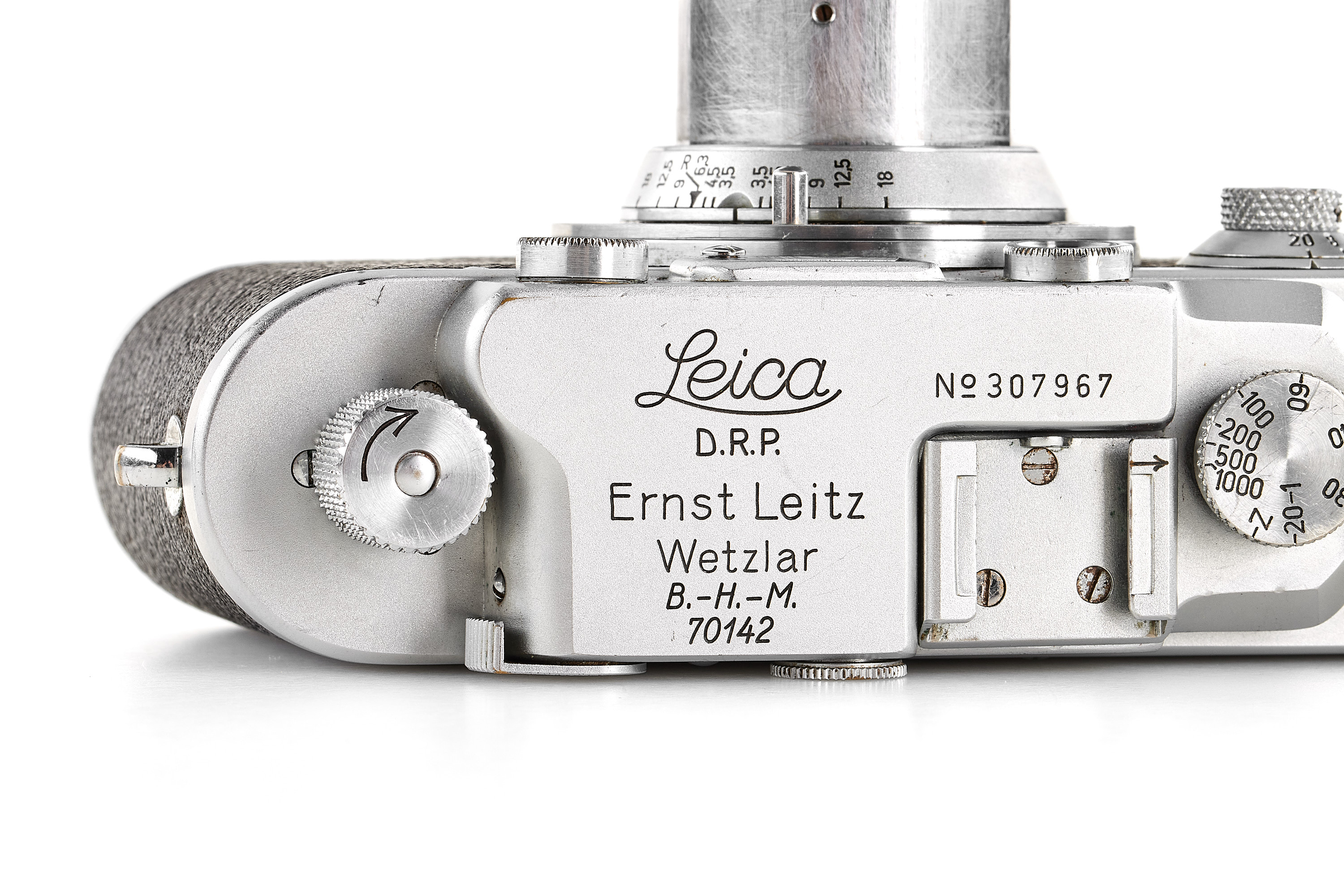 Leica IIIa “B.-H.-M.” illustrated in Lager *