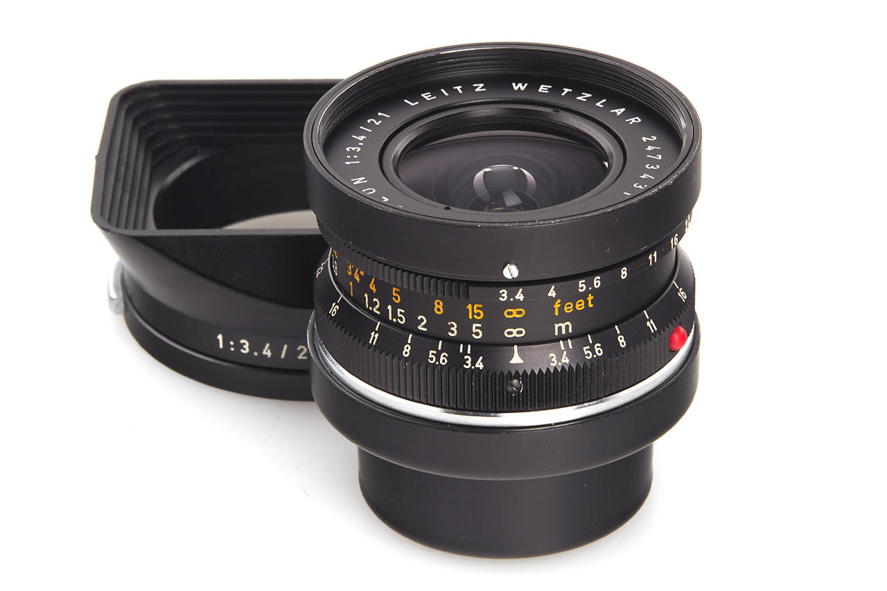 Super Angulon 3.4/21mm black 11103