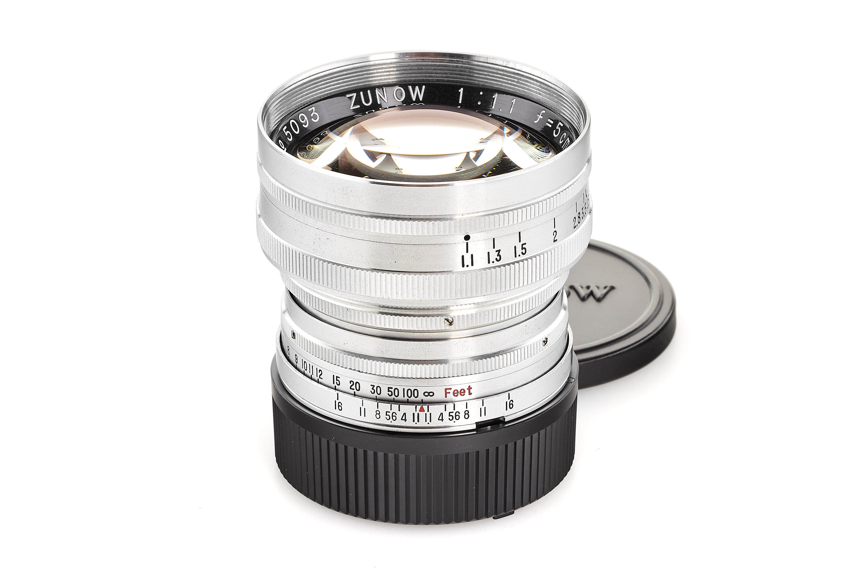 Zunow Opt. f. Leica M39 Zunow 1.1/5cm 'Ping Pong Ball' *