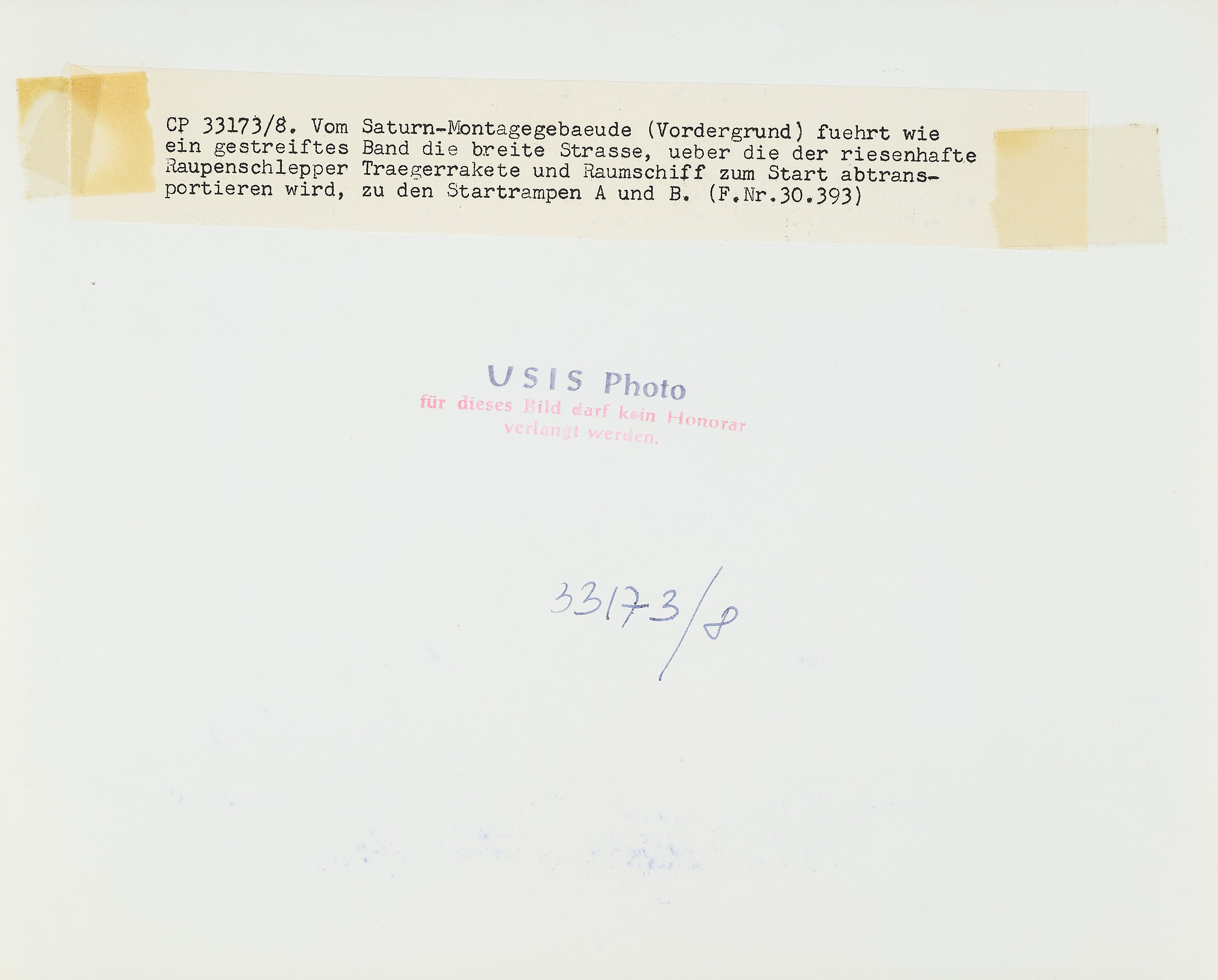 NASA - Set of 17 photographs, USA 1961- 1967