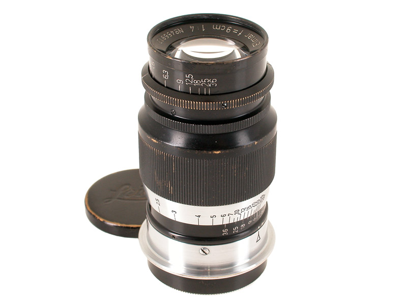 Elmar  4/9cm  black/chrome