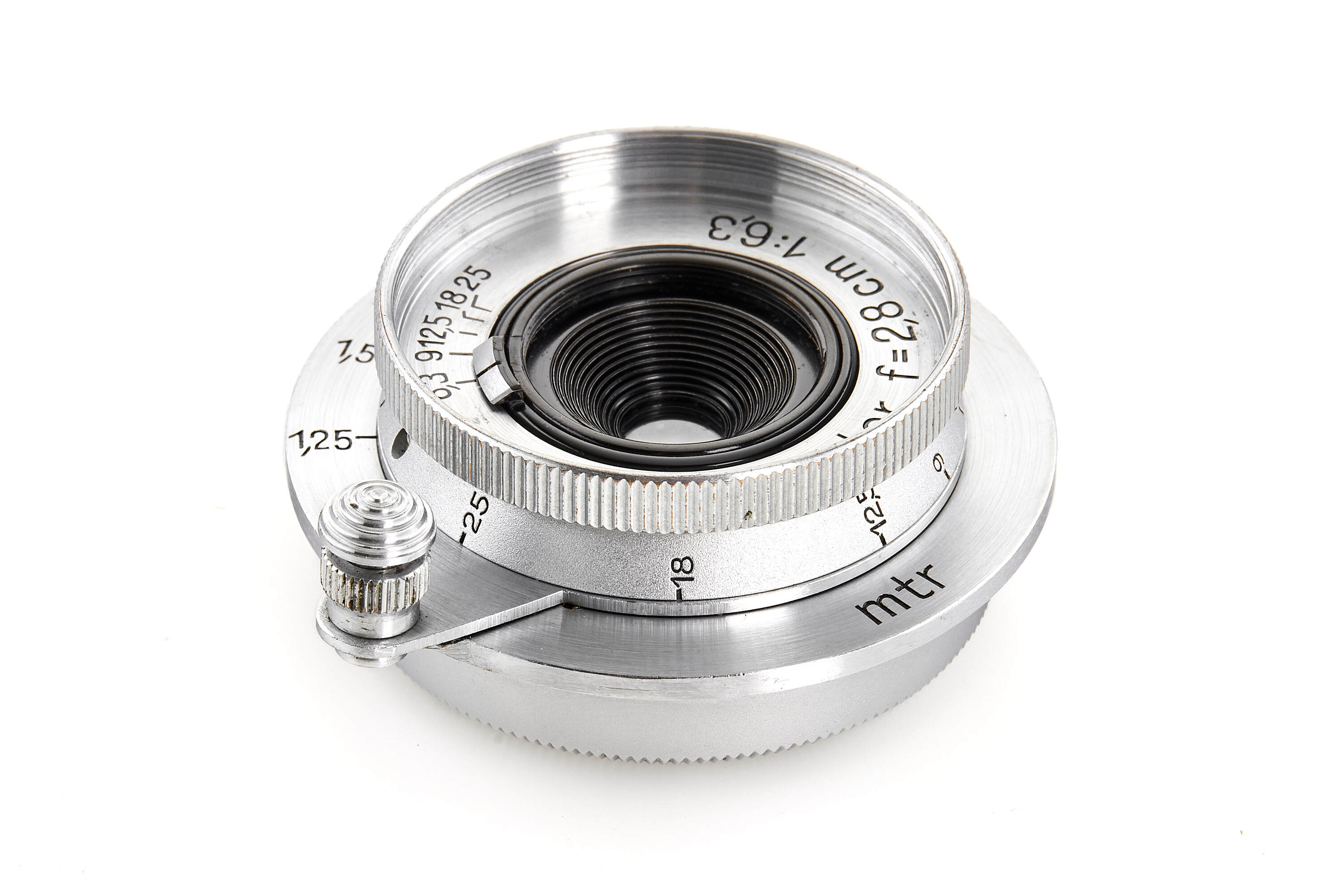 Hektor 6.3/2.8cm HOOPY chrome *