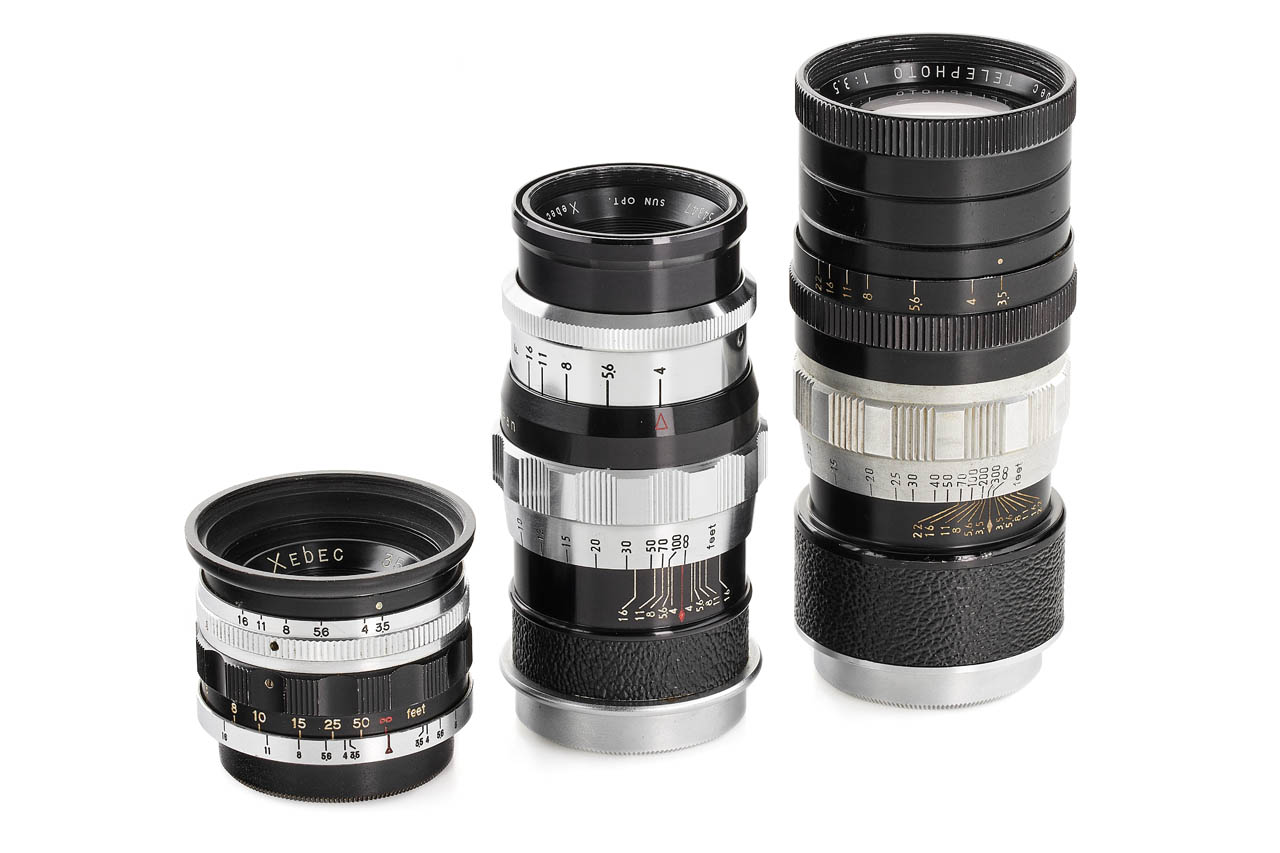 Xebec lenses prototypes set *