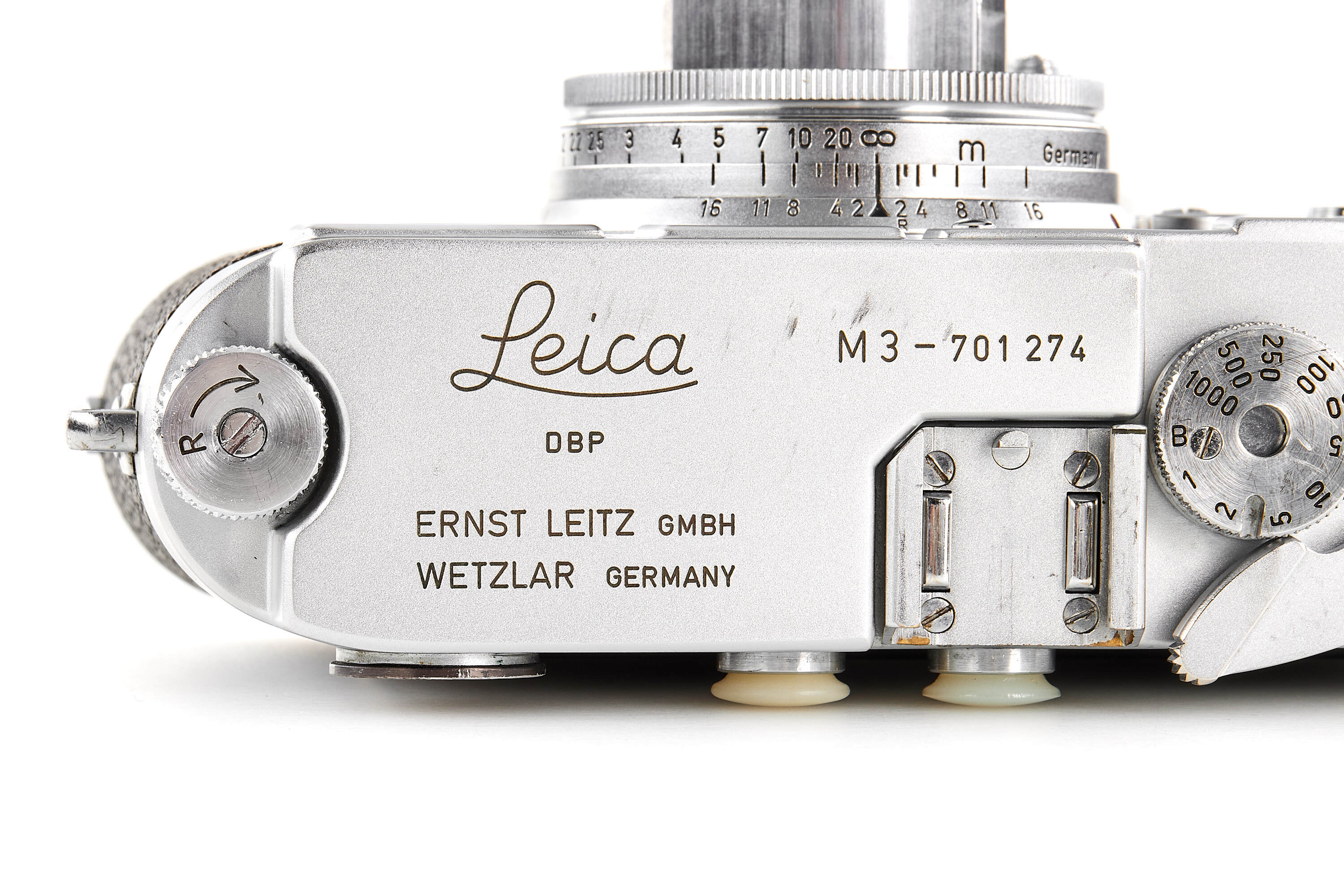 Leica M3 chrome Double Stroke with Summicron 2/5cm
