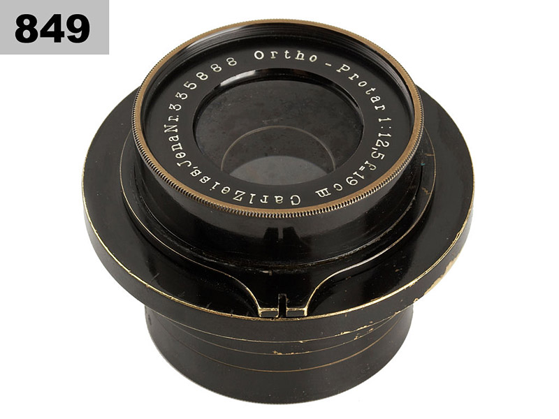Carl Zeiss Jena   Ortho-Protar 12.5/19cm