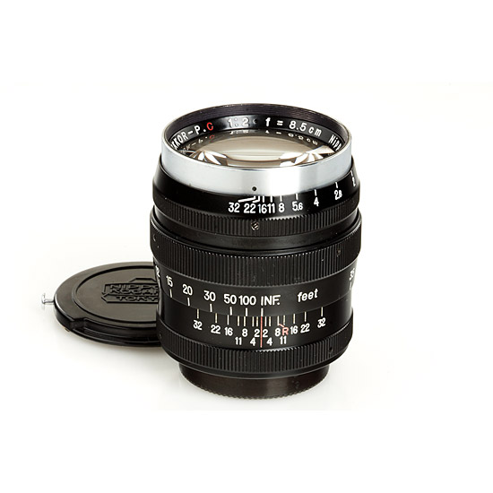 Nikon  Nikkor-P.C 2/8.5cm black