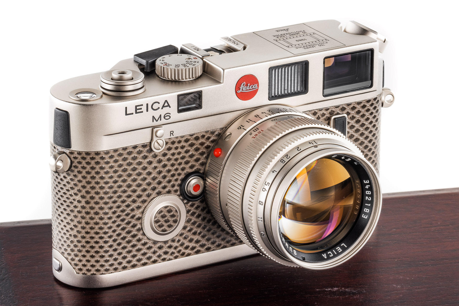 Leica M6 Platin '150 Years' set 10450 Leica M6 Platin '150 Years' set 10450