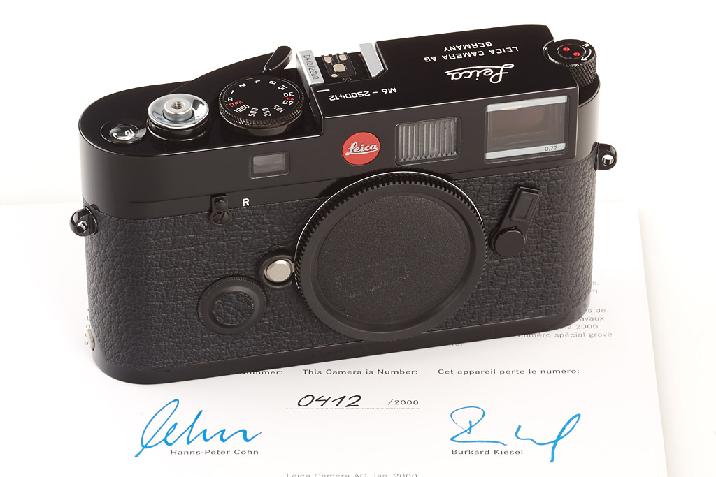 M6 TTL black paint Millenium