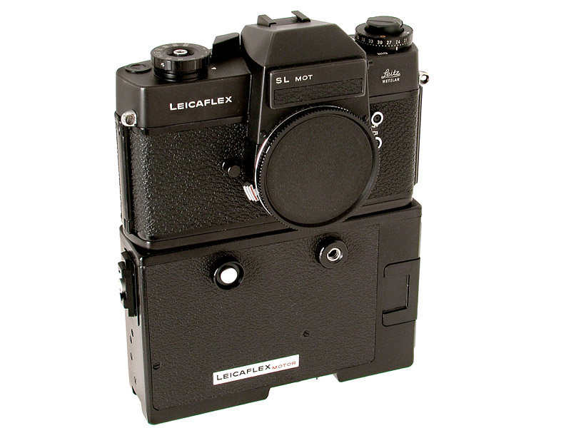 LEICAFLEX SL MOT schw. chrom + Motor