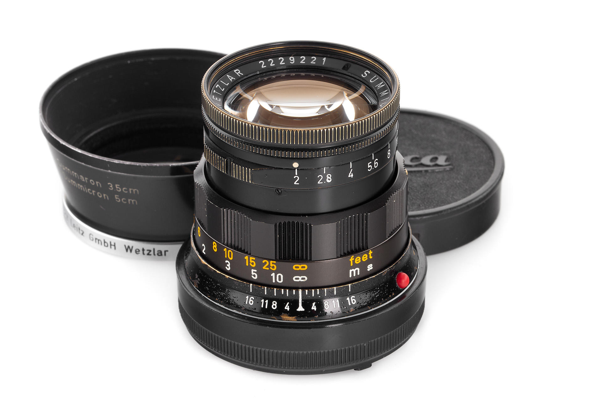 Summicron 2/50mm black paint * Summicron 2/50mm black paint *