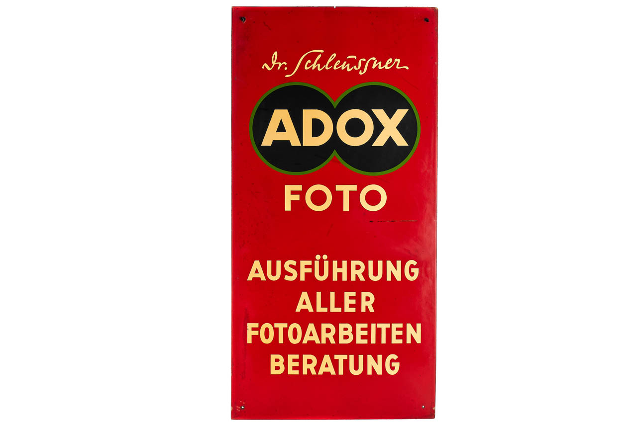 Adox Advertising Sign