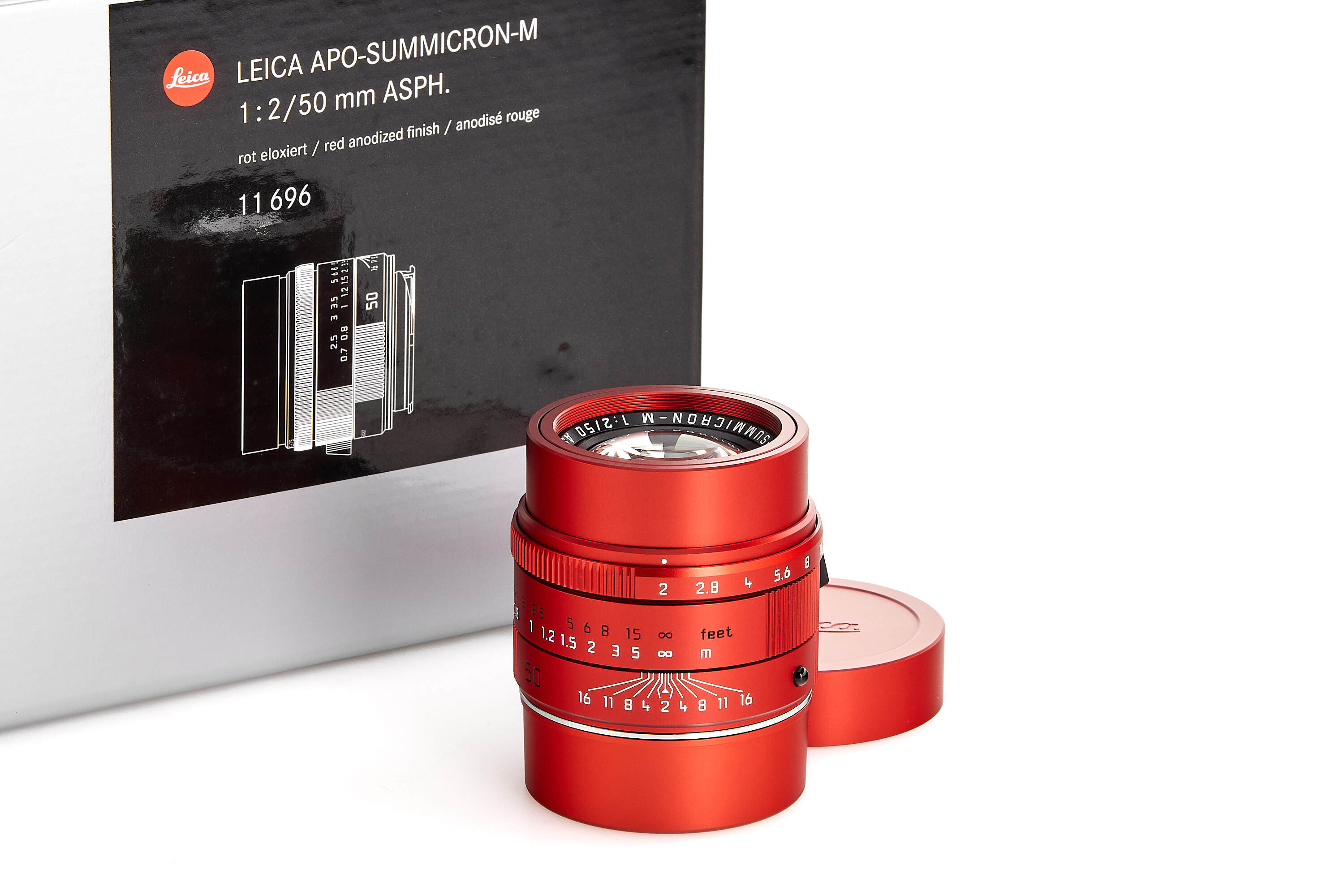 Leica APO-Summicron-M 2/50mm ASPH. – Red Anodized, Limited Edition *