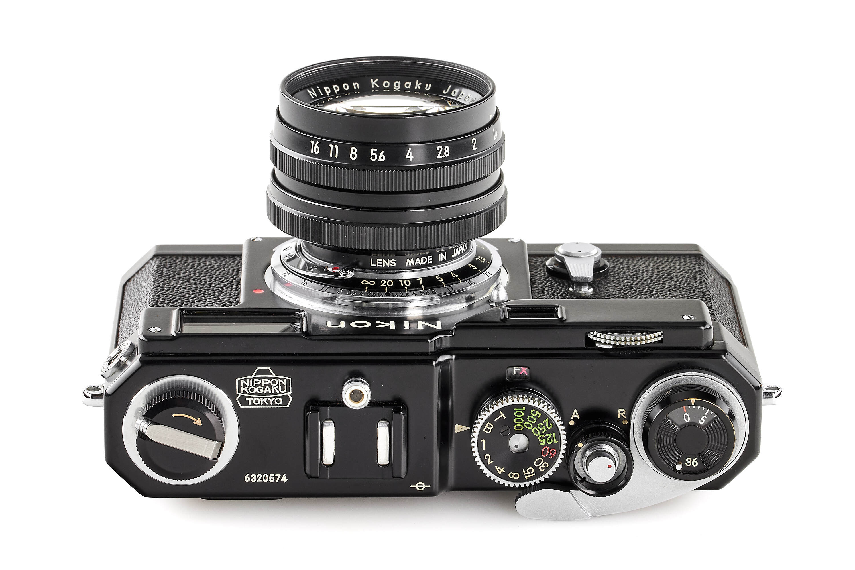 Nikon S3 Olympic black paint *