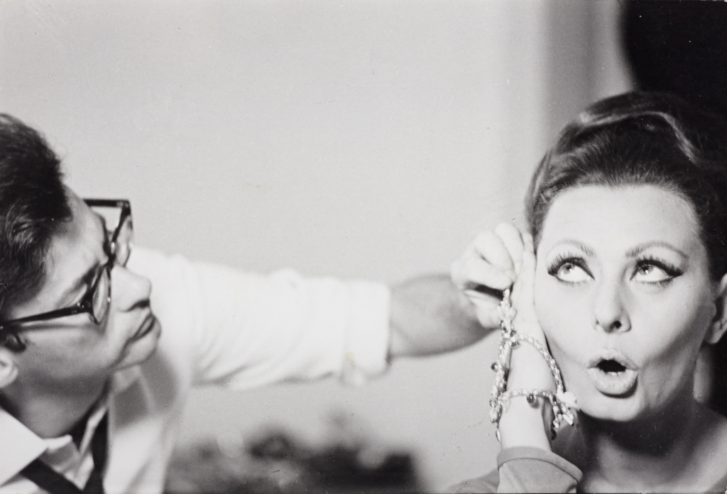 TAZIO SECCHIAROLI (1925–1998) Richard Avedon und / and Sophia Loren, Rome 1966