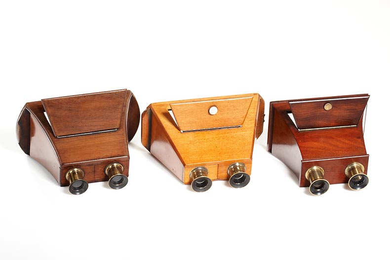 Claudet Type  Stereoscopes (various)
