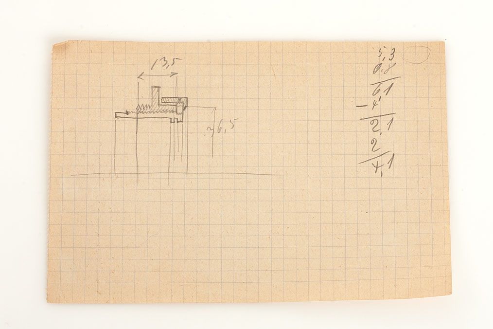 O. Barnack Design Drawings (various) | AI_15_19041