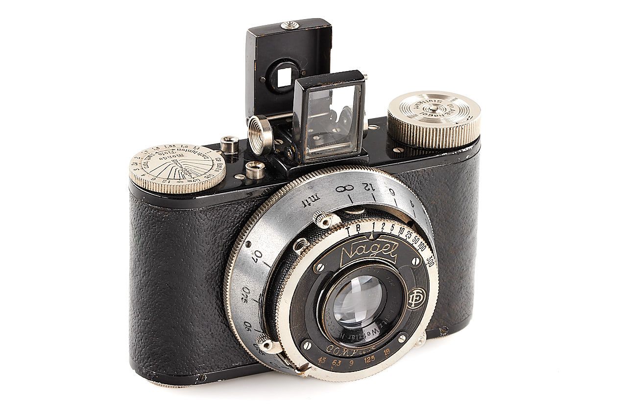Nagel Pupille 1931 + Leitz Elmar 5cm f/3.5 – Rare – Pré-Leica