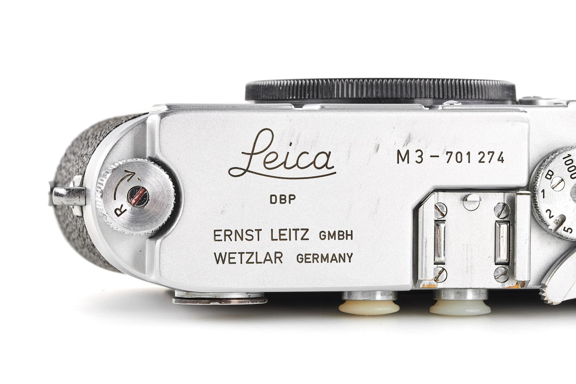 LEITZ - LEICA semelle de boitier M3 chromé Original base
